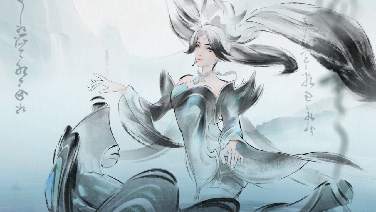 广告人干货库 英雄联盟手游×周杰伦《兰亭序》:以琴为笔,墨韵峡谷-广告人干货库