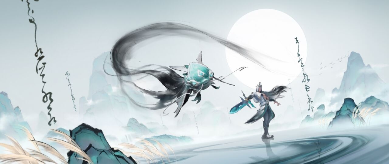 广告人干货库 英雄联盟手游×周杰伦《兰亭序》:以琴为笔,墨韵峡谷-广告人干货库