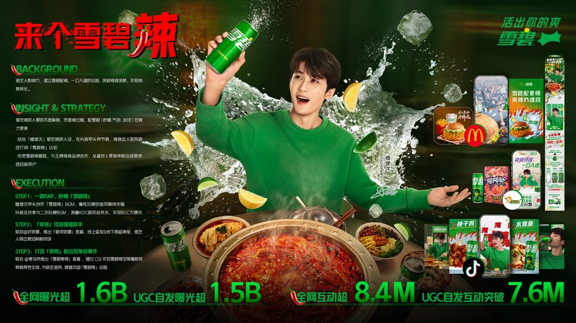 从解辣到爽辣:雪碧如何凭「雪碧辣」重构辣食佐餐新标准?-广告人干货库