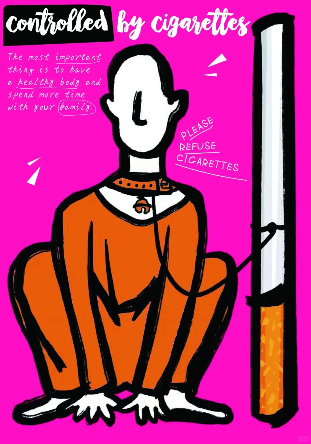 “你怎么弯了？” 深圳的禁烟广告好敢啊啊啊啊！-广告人干货库