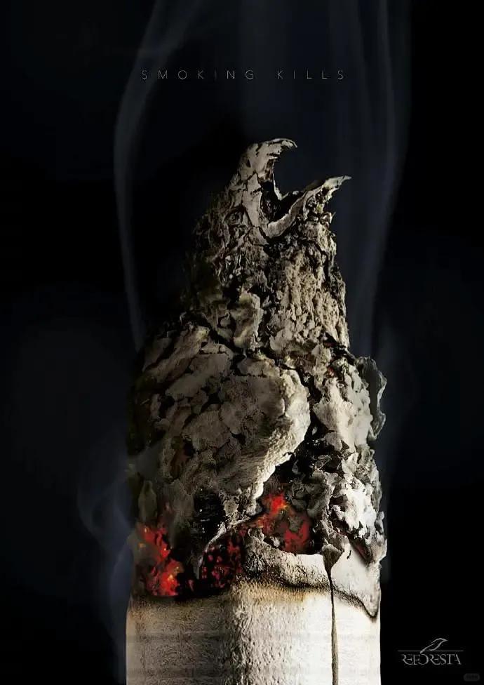 “你怎么弯了？” 深圳的禁烟广告好敢啊啊啊啊！-广告人干货库