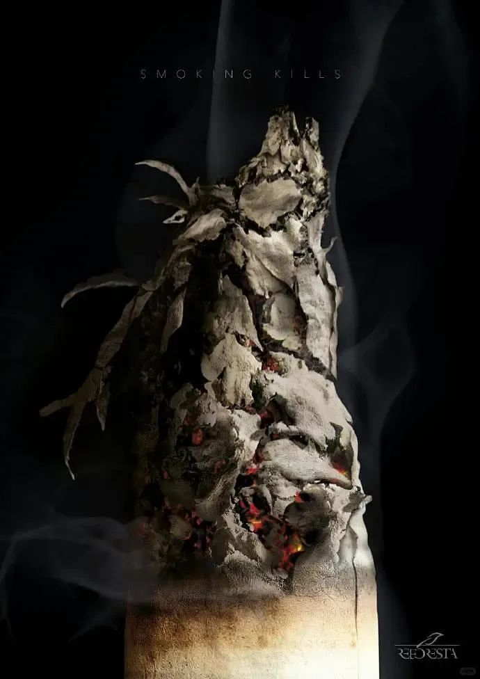 “你怎么弯了？” 深圳的禁烟广告好敢啊啊啊啊！-广告人干货库