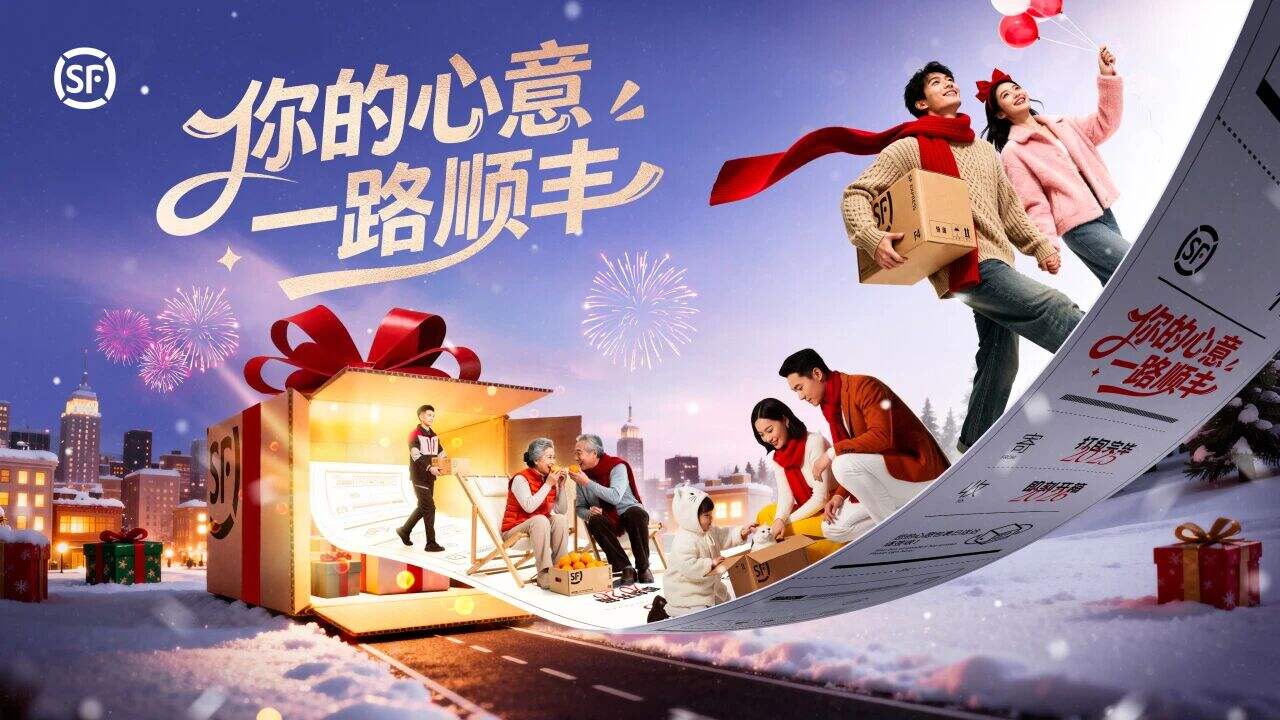 顺丰:你的心意,一路顺丰!-广告人干货库