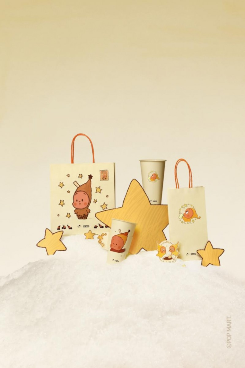 喜茶联名泡泡玛特星星人，全球上线-广告人干货库