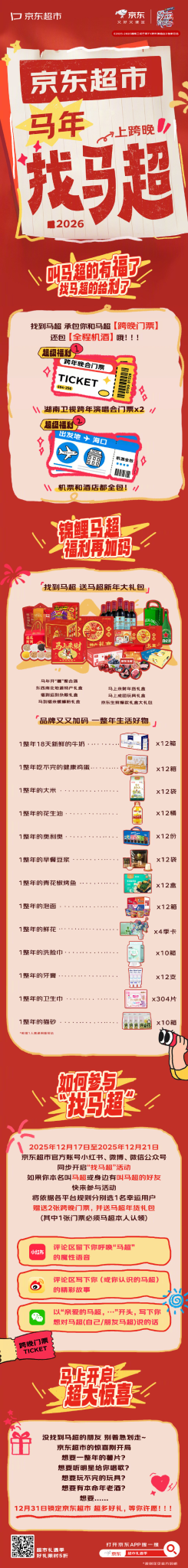 京东超市开启“马年找马超”年度锦鲤活动-广告人干货库