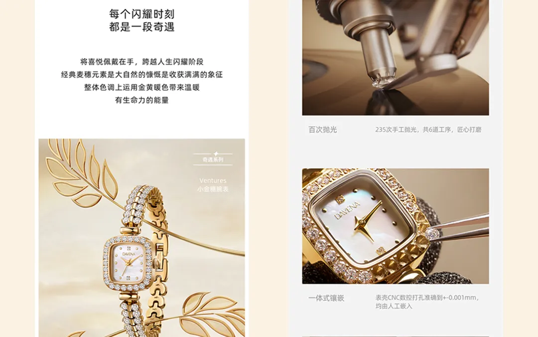 松鼠跃动×DAVENA蒂玮娜：新锐腕表品牌升级与差异化战略全案-广告人干货库