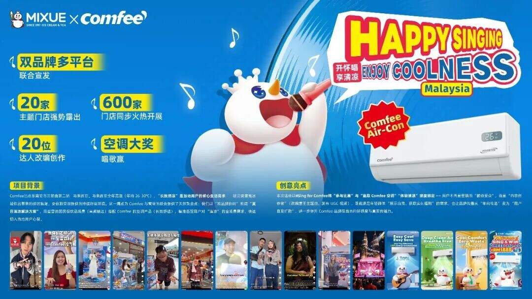 不止清凉，更是共鸣｜Comfee× 蜜雪冰城的出海叙事密码-广告人干货库