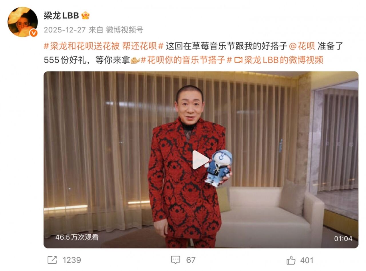 花呗 × 草莓音乐节：你的音乐节搭子花呗已热情上线！-广告人干货库