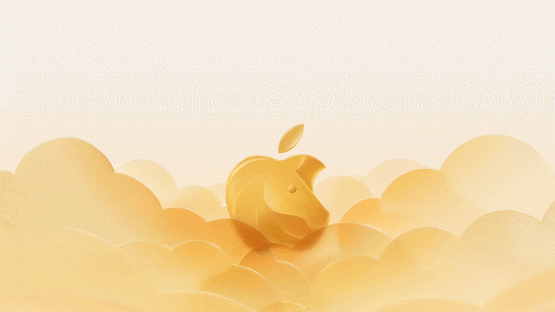 苹果2026马年Logo正式亮相！-广告人干货库