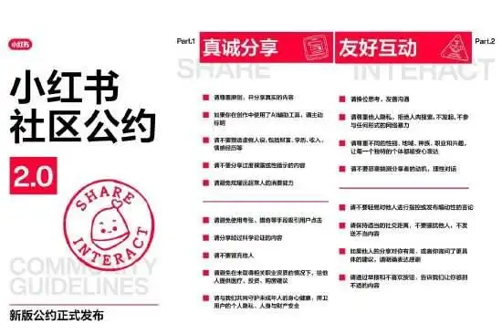 小红书上线社区公约2.0-广告人干货库