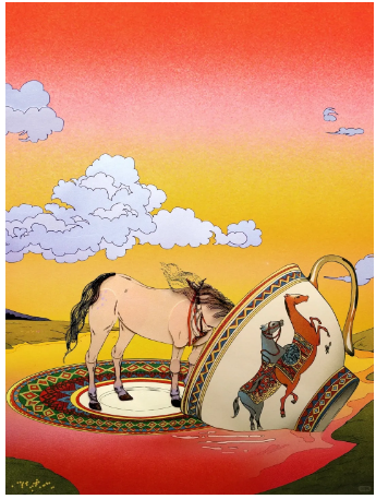 沪上阿姨联名爱马仕！14 元薅轻奢？网友：彦祖竟躺枪了。-广告人干货库