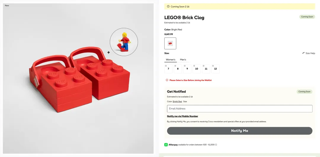 售价1499元!乐高联名洞洞鞋引争议-广告人干货库