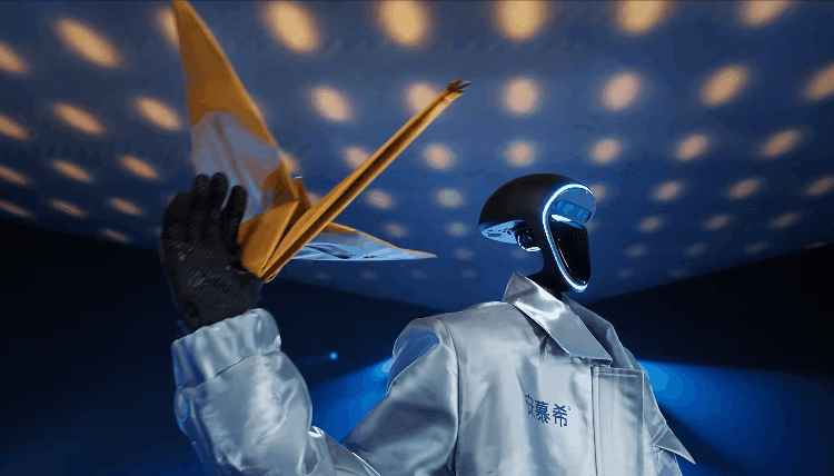 安慕希×宇树科技CP再合体，上演魔改版《好运来》-广告人干货库