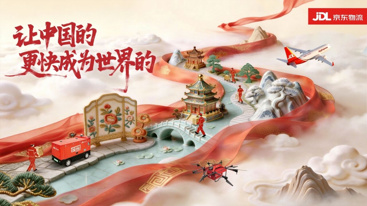 广告人干货库 京东物流AI大片:赏东方非遗美学-广告人干货库