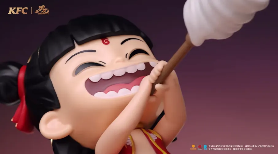 KFC的哪吒也太太太抽象了吧！？网友，“ 燃尽了！”-广告人干货库