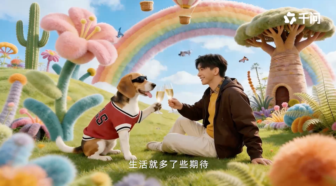 广告人干货库 千问:杯子碰响了,新年的快乐也就跟着碰出来了-广告人干货库