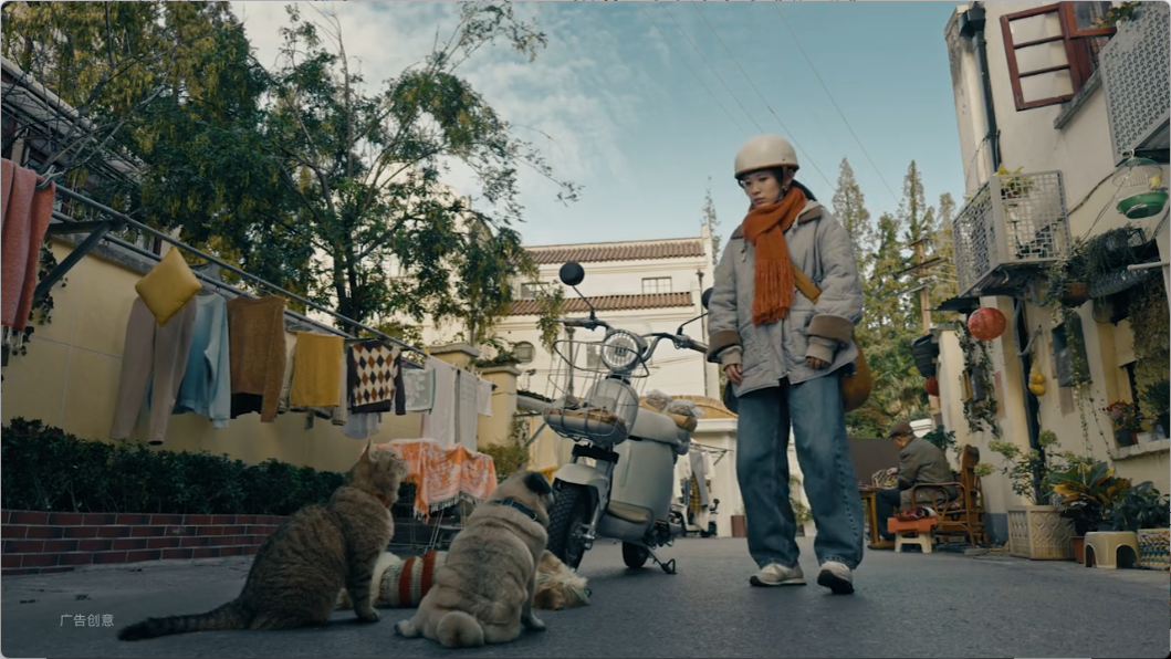 Apple新春大片《碰见你》，一人一狗的冒险之旅-广告人干货库