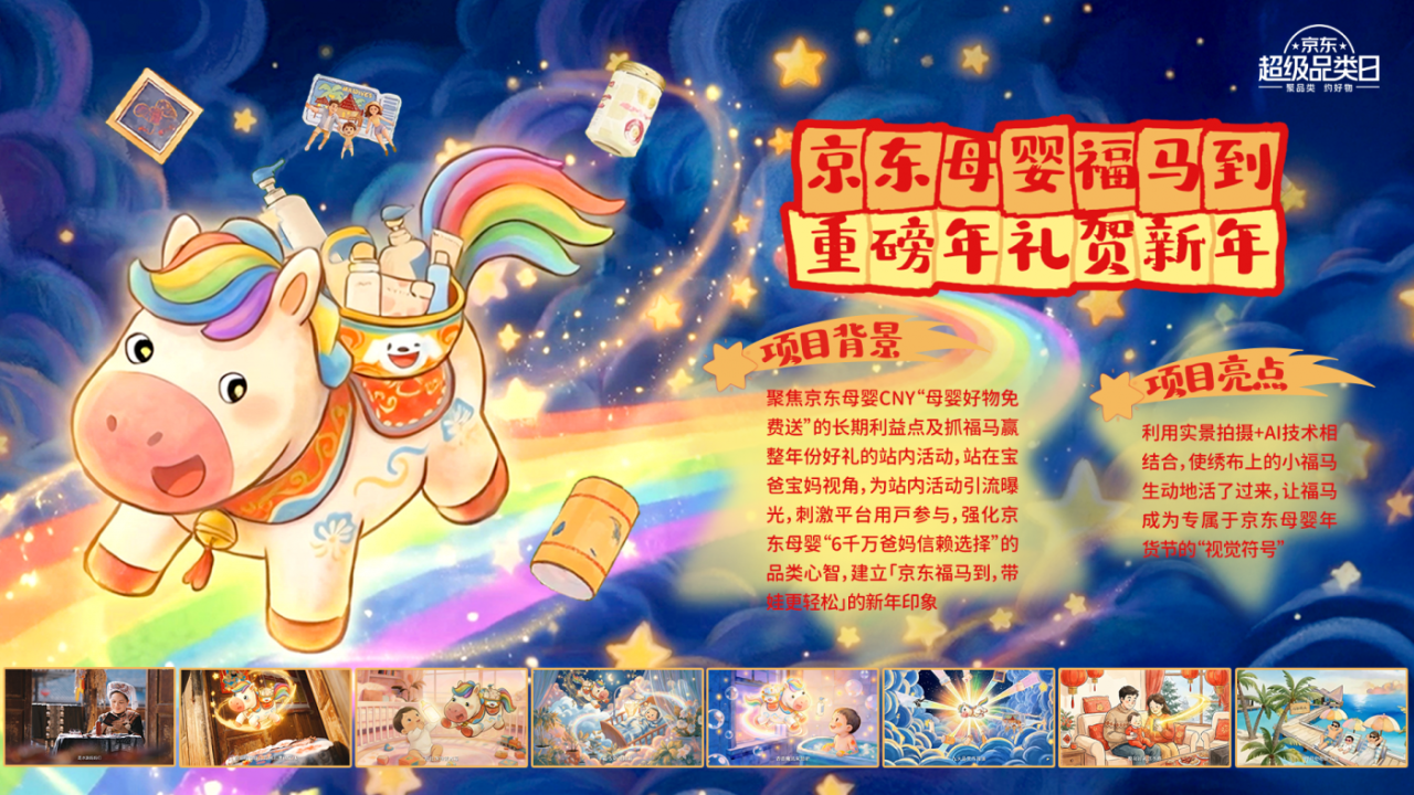 京东母婴年货节：愿所有宝爸宝妈马年带娃不抓马-广告人干货库