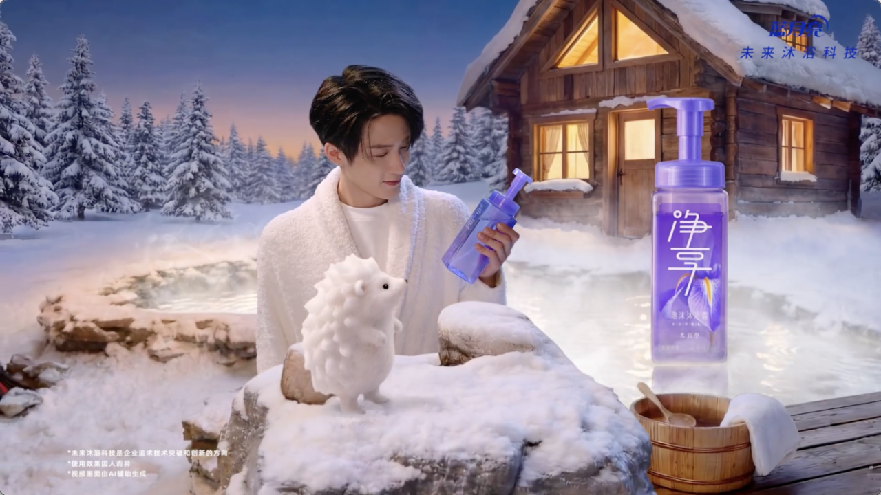 蓝月亮×檀健次：把浴室一角变成四季体验-广告人干货库