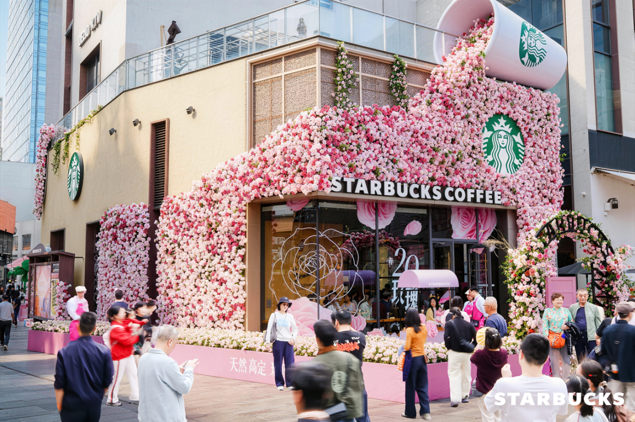 星巴克「玫瑰20」：花与花农，高定为你-广告人干货库