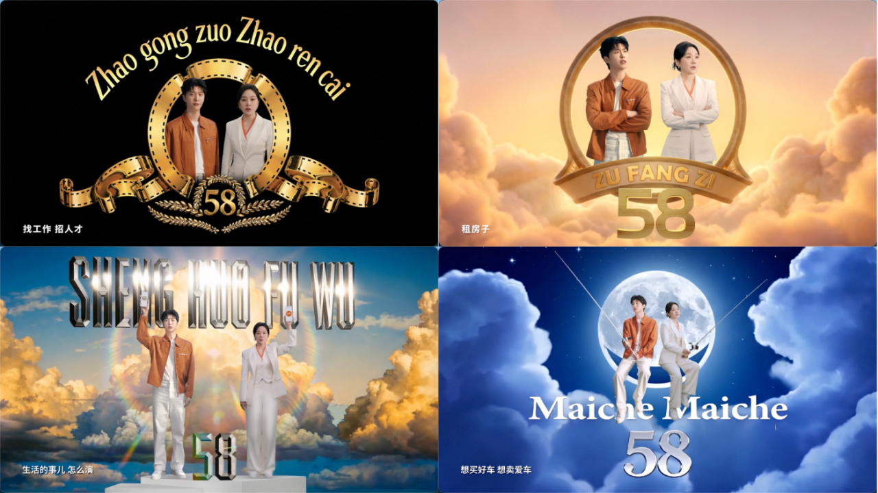 广告人干货库 马上58马上发,闫妮×范丞丞并驾齐驱为2026年开了个好头!-广告人干货库