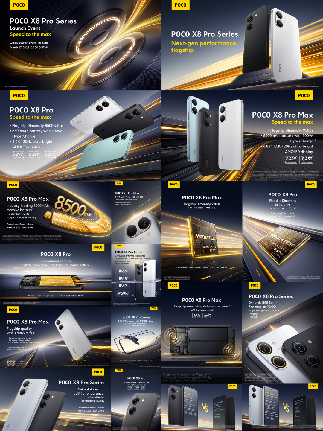 小米POCO X8 Pro系列海外上市：为新英雄登场强势护航-广告人干货库