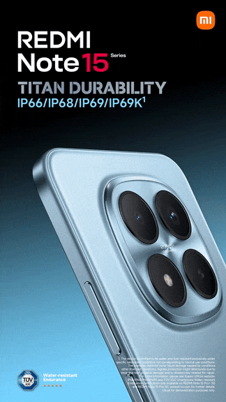 REDMI Note 15系列海外上市：金刚不坏，让意外不再有意外-广告人干货库