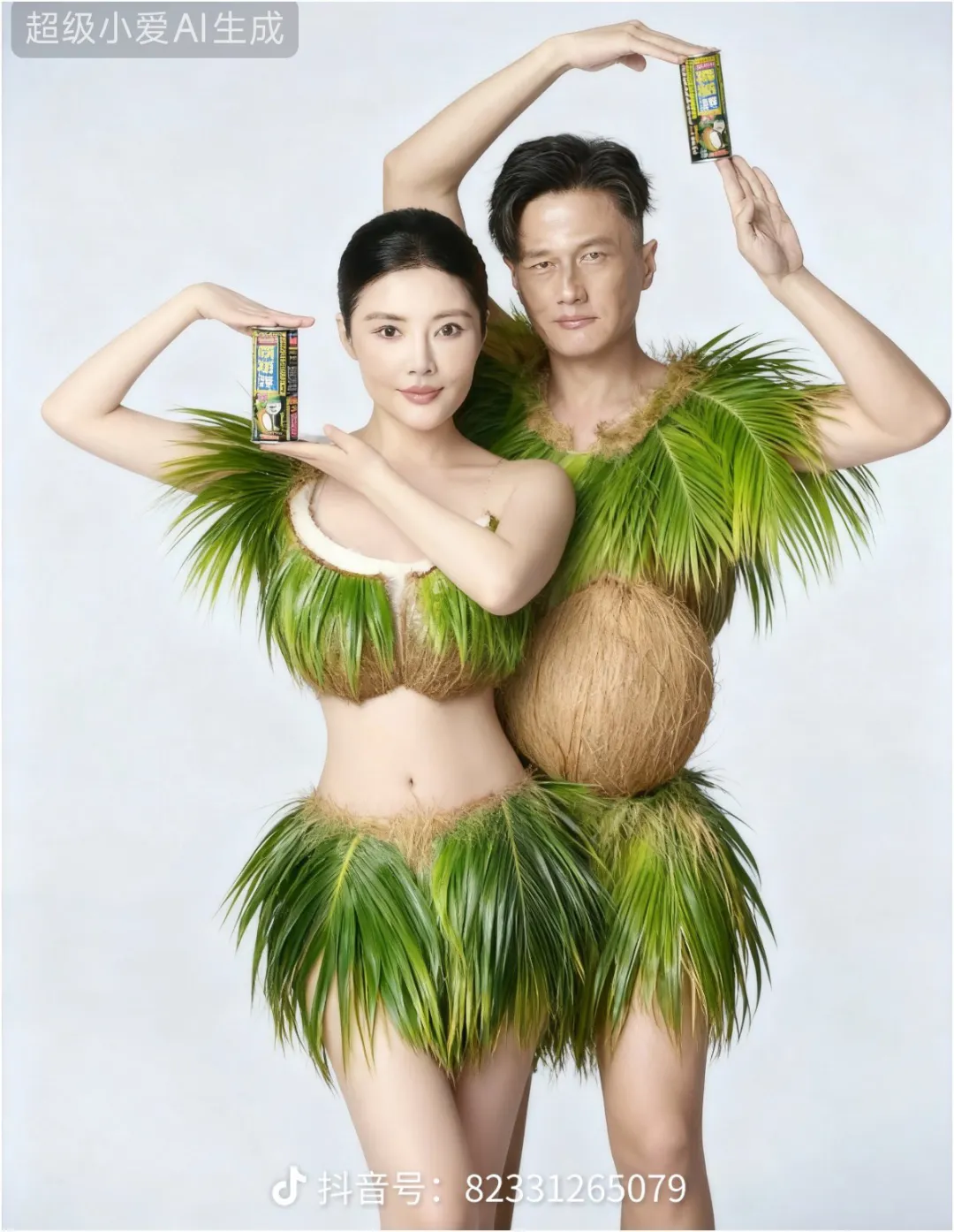 椰树太颠了！代言人婚纱照成网红打卡地，“土味营销”天花板！-广告人干货库