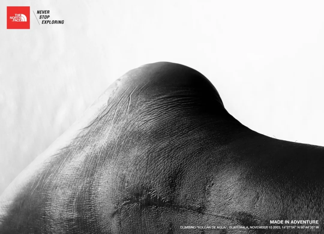 伤痕印成山川河流，北面这海报很有深度！-广告人干货库