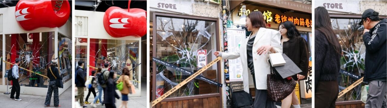 OPPO K15 Pro打进潮流圈：“砸”了一众潮牌店的窗-广告人干货库