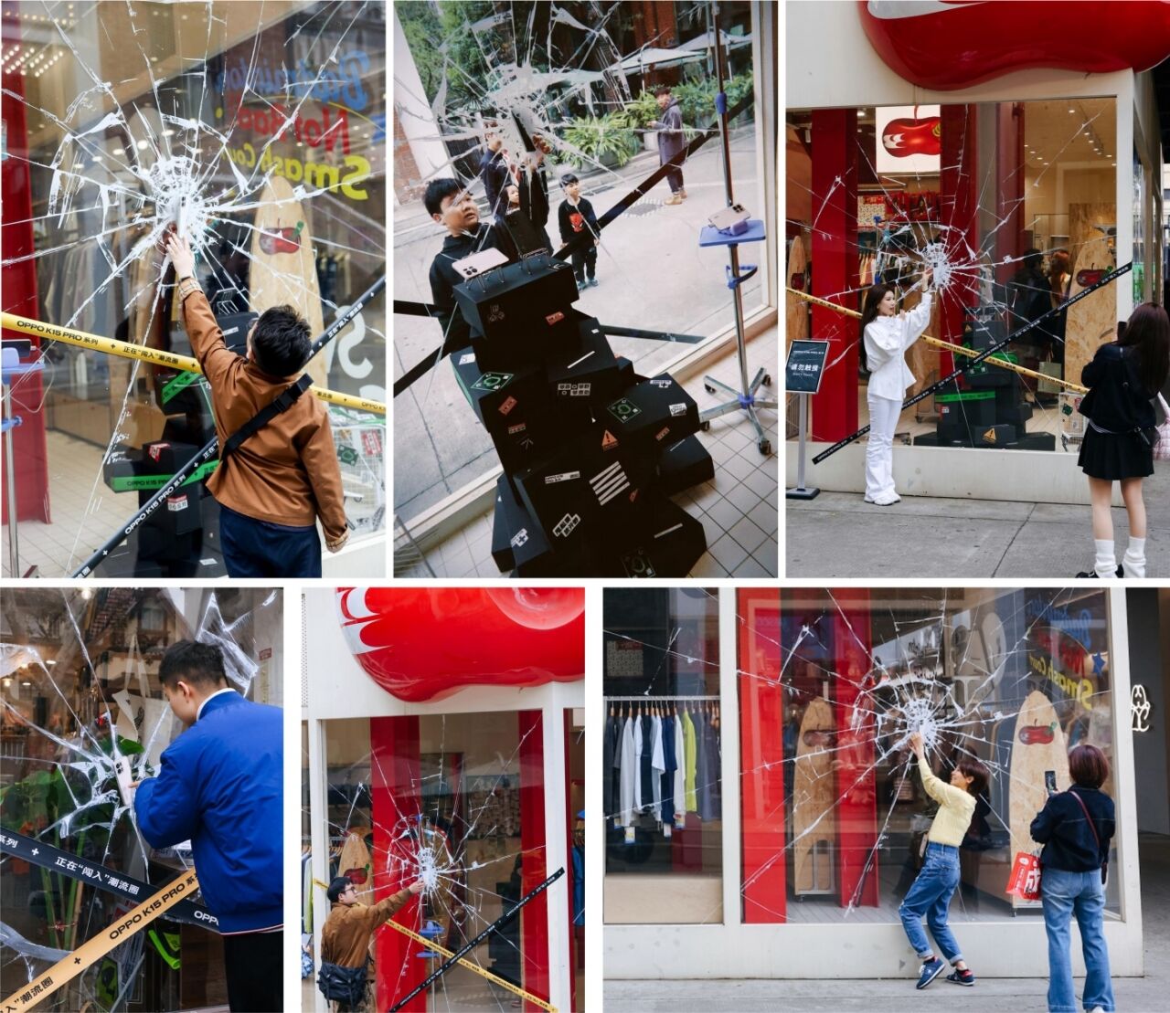 OPPO K15 Pro打进潮流圈：“砸”了一众潮牌店的窗-广告人干货库