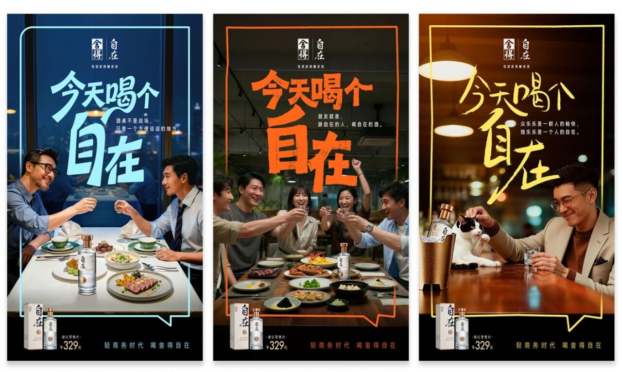 广告人干货库 舍得自在酒:你说,什么是自在呢-广告人干货库