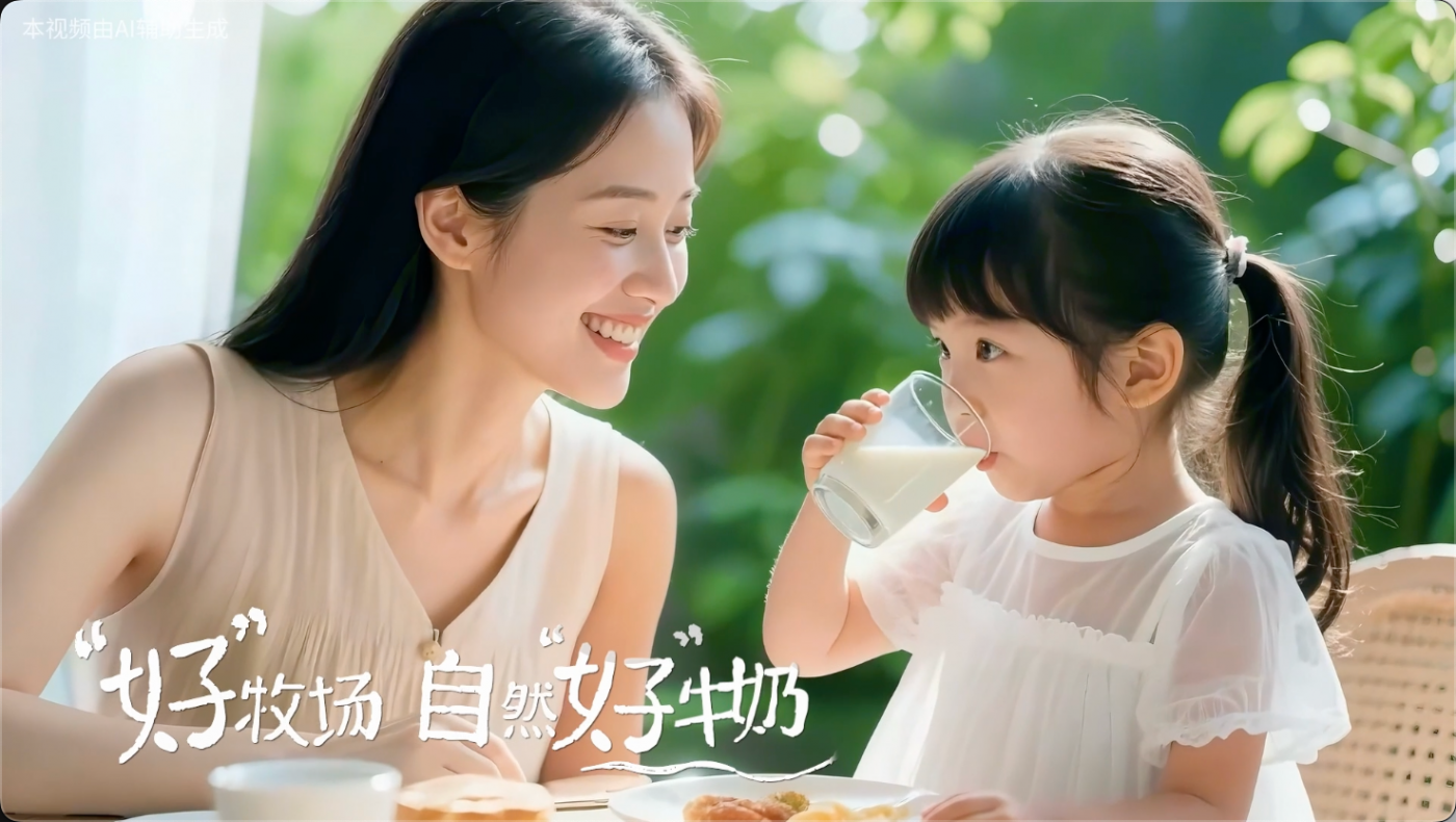 广告人干货库 从黄金奶源到餐桌温情:蒙牛内蒙限定装TVC,自然质感讲透产地好奶-广告人干货库