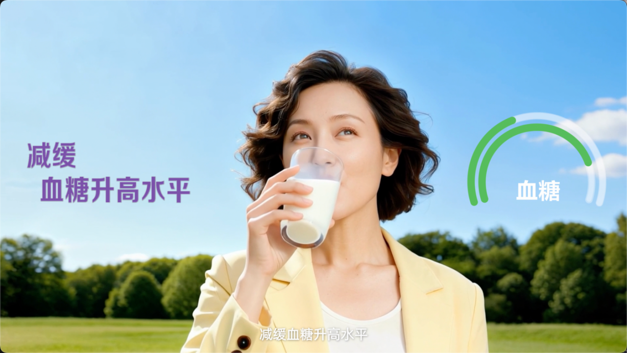 蒙牛新养道优膳牛奶—— 控糖生活新范式，让健康与美味自在兼得-广告人干货库