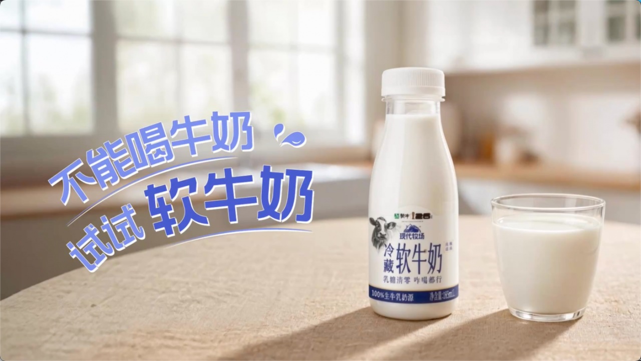 不能喝牛奶，试试软牛奶｜重新定义一杯适合更多人的牛奶-广告人干货库