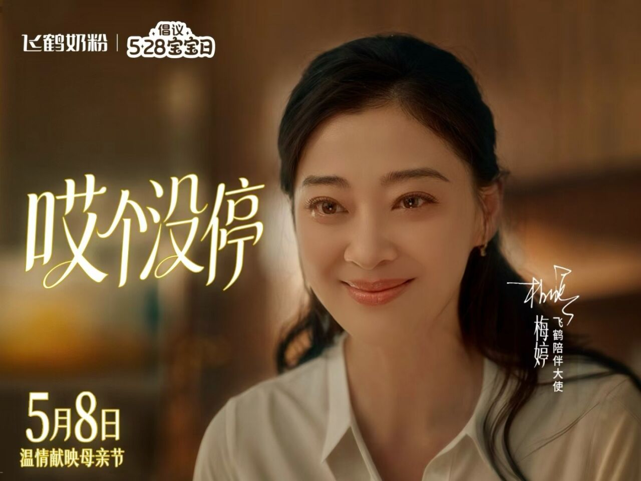 飞鹤x梅婷  母亲节《“哎”个没停 》爱个没停-广告人干货库