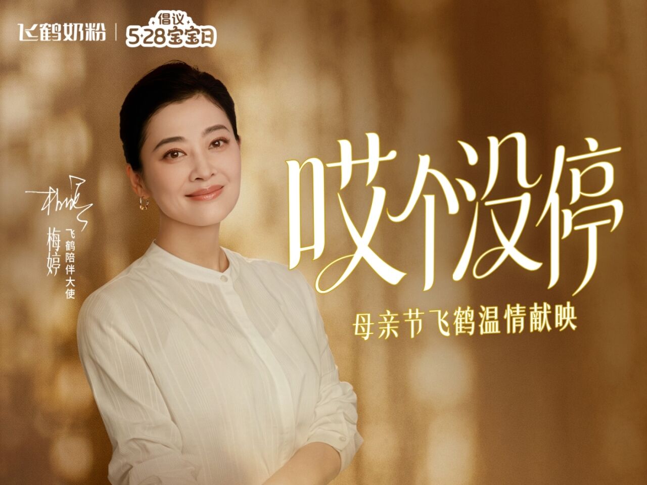 飞鹤x梅婷  母亲节《“哎”个没停 》爱个没停-广告人干货库