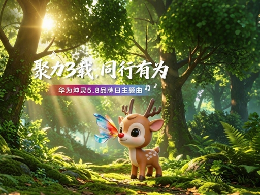 华为坤灵品牌日，灵鹿 IP 首发，场景化赋能中小企业-广告人干货库