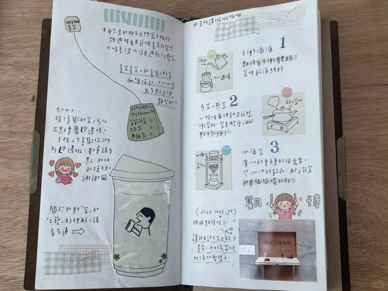 喜茶围挡秒变手账现场-广告人干货库
