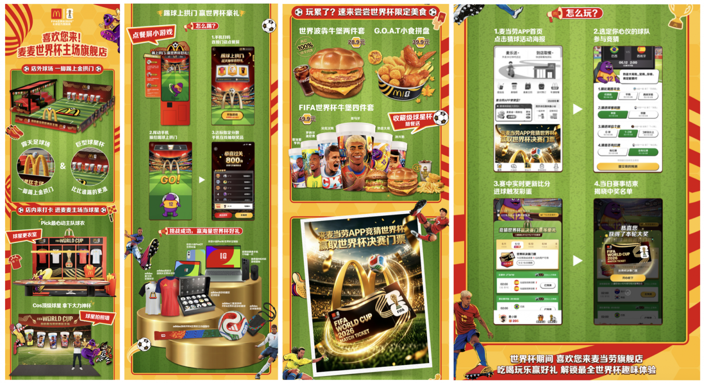 麦当劳×世界杯：向左踢向右踢踢上金拱门-广告人干货库