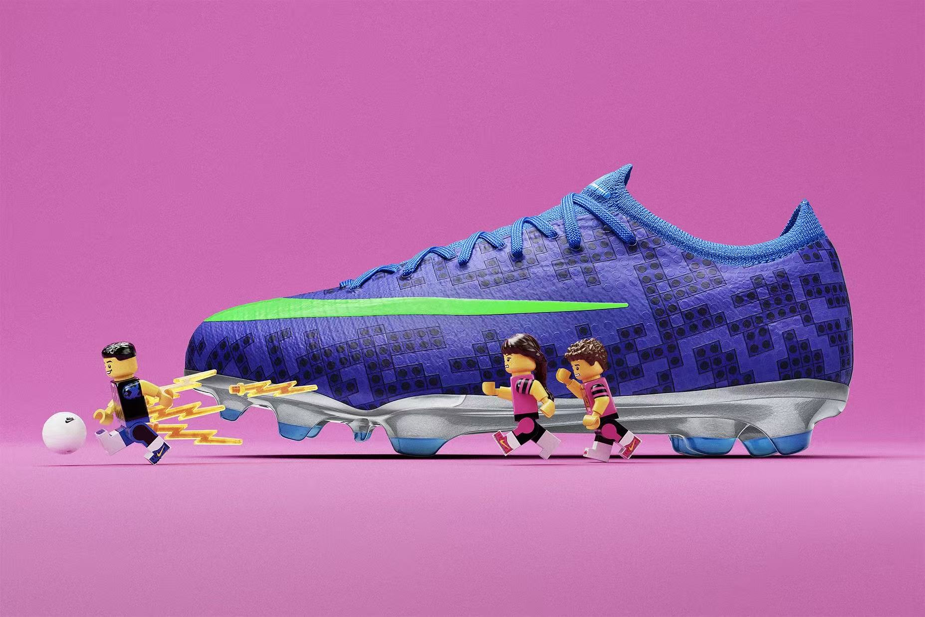 NIKEx乐高,把足球装进积木盒-广告人干货库