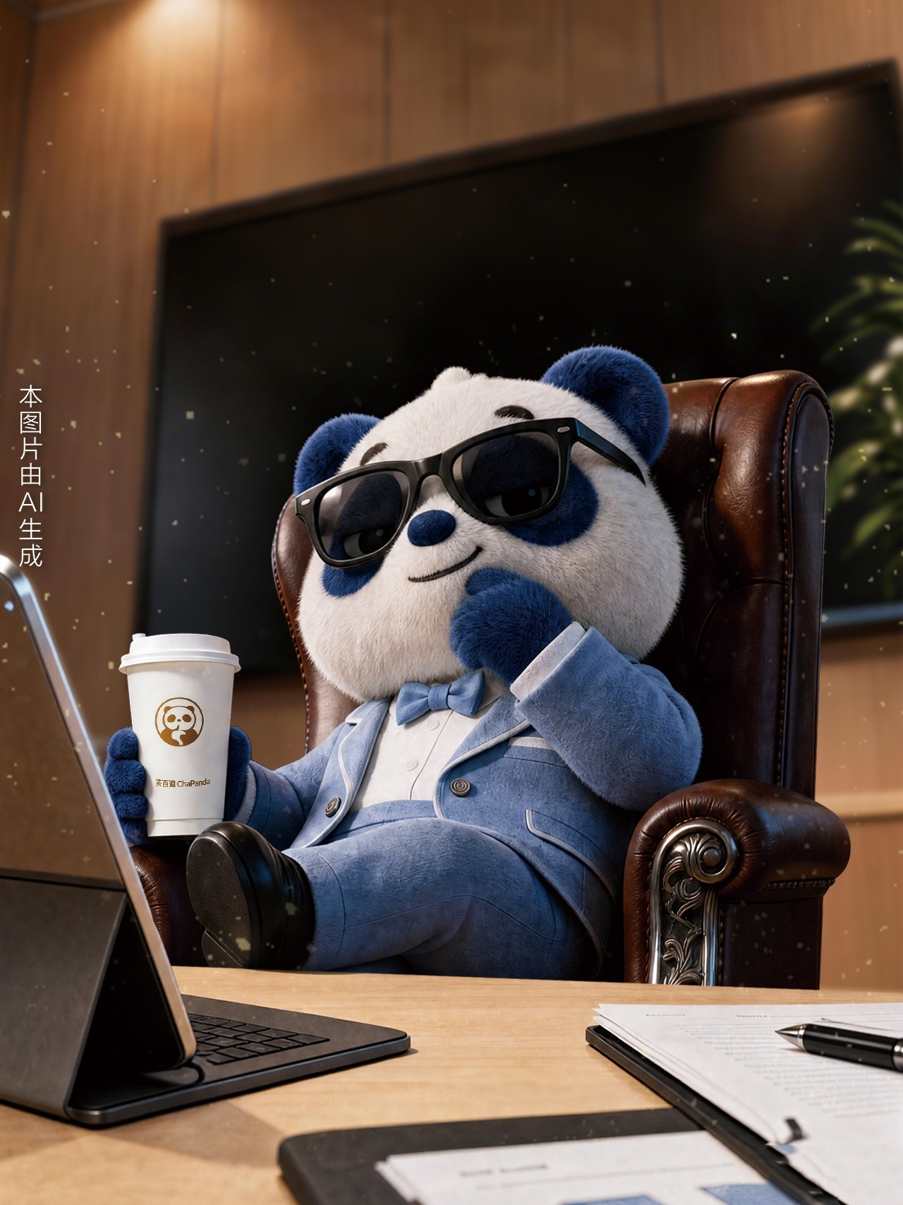 茶百道18周年：熊猫“茶少”升级归来-广告人干货库