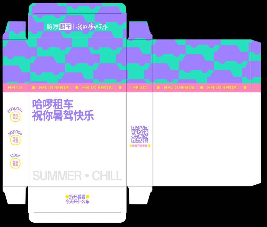 广告人干货库 哈啰租车:「驶」上最小车展,欢迎来“提车”-广告人干货库