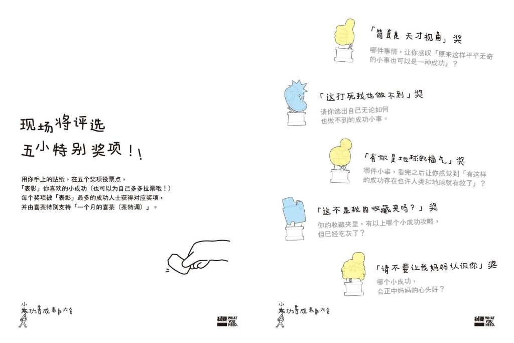 喜茶联合 WhatYouNeed,表彰你的小功告成-广告人干货库