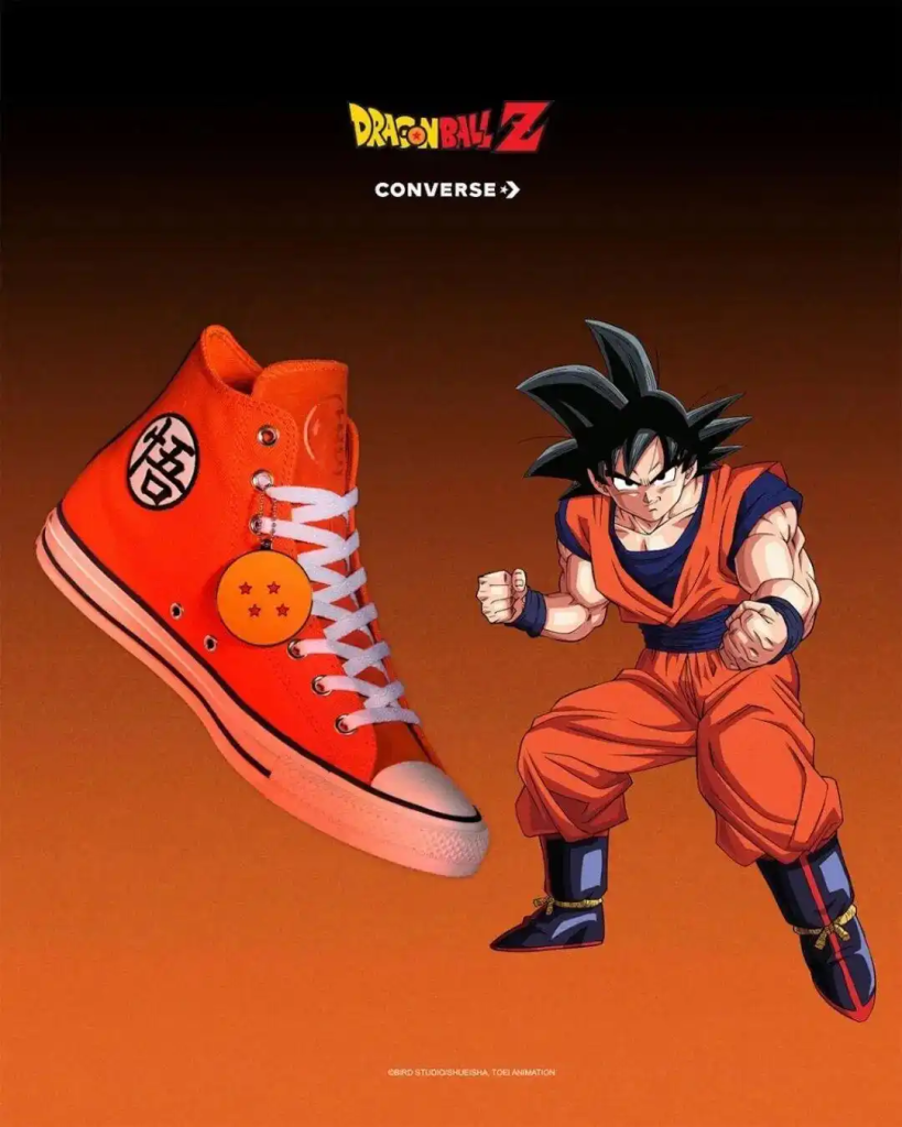 Converse x《龙珠Z》发布七款角色鞋-广告人干货库