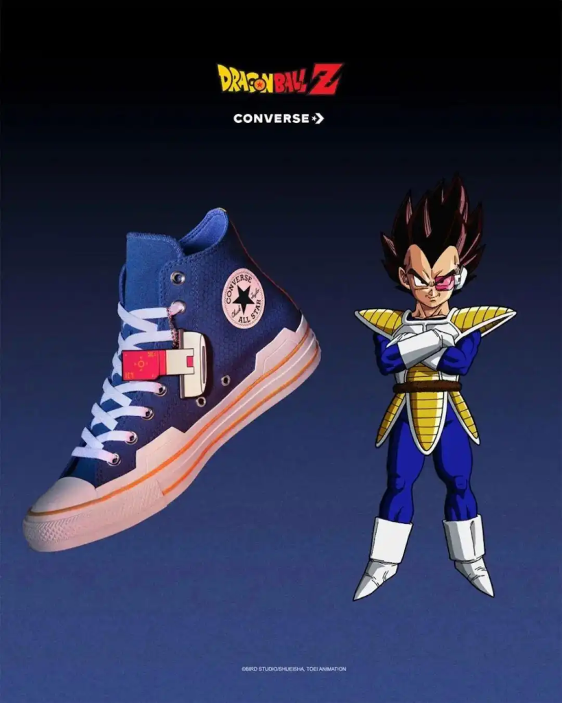 Converse x《龙珠Z》发布七款角色鞋-广告人干货库