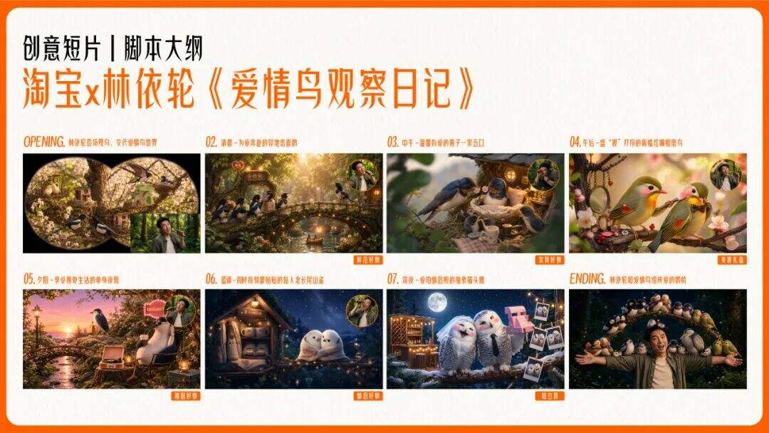 广告人干货库 淘宝“鸟界恋综”,七夕心动上线-广告人干货库
