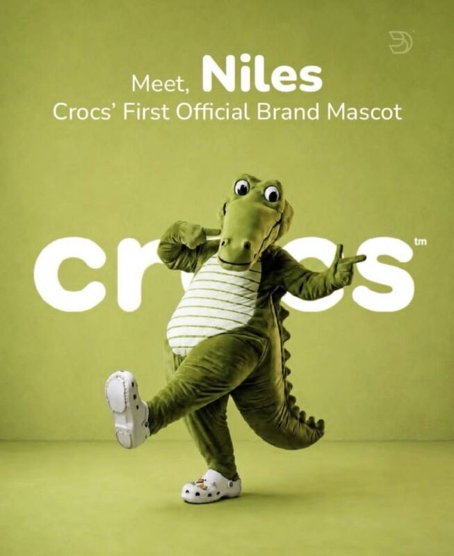 Crocs 官宣首位官方吉祥物 Niles，把鞋扣 IP 实体化激活品牌性格-广告人干货库