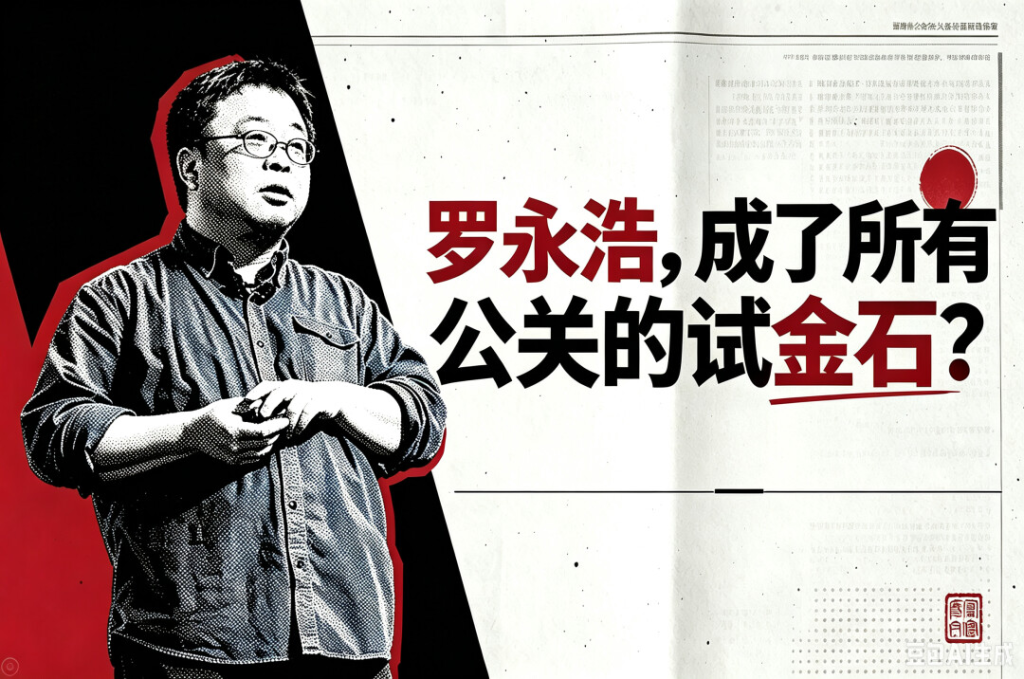 罗永浩，成了所有公关的 “试金石”？-广告人干货库